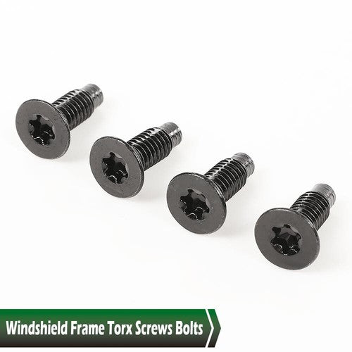 Solid Spare Windshield Frame Torx Screws Bolts Fit For 76-06 Jeep CJ/YJ/TJ Wrangler