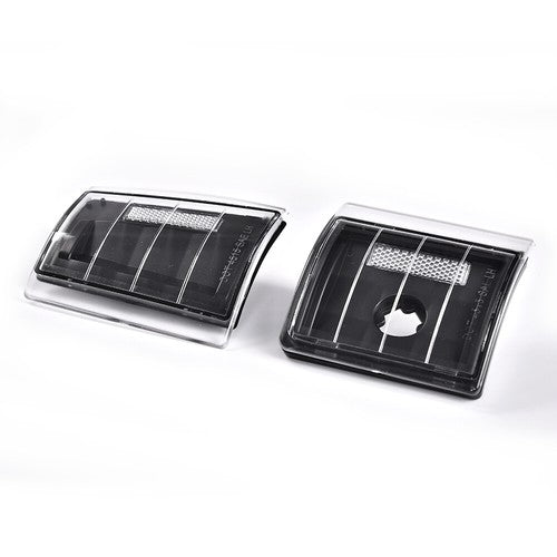 Solid Spare Corner Signal Side Marker Lamps Black Fit For Chevy CK C10 1500 2500 3500 Tahoe