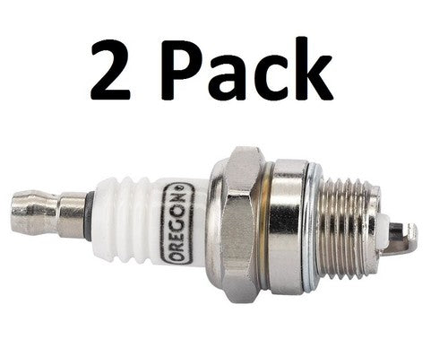 Solid Spare Oregon (2 Pack) 77-311-1-2pk Spark Plug Rpl Champ CJ6Y, Bosch WS5F, NGK BPM7A