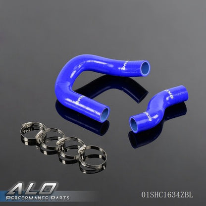 Solid Spare Silicone Radiator Hose Kit Blue Fit For 1968-1973 Nissan Datsun 510 KA24-DE