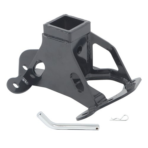 Solid Spare Rear Receiver Tow Hitch for Can-Am Maverick (Black) - SEE FITMENT