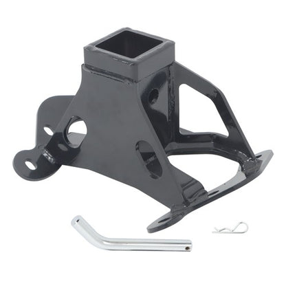 Solid Spare Rear Receiver Tow Hitch for Can-Am Maverick (Black) - SEE FITMENT