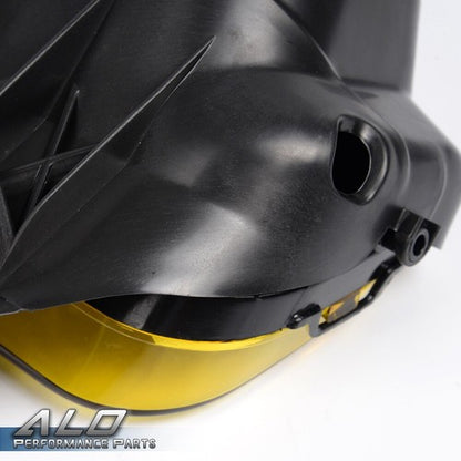 Solid Spare Fit For 2003-2006 Chevy Silverado Avalanche Yellow Lens Bumper Fog Lights Lamps