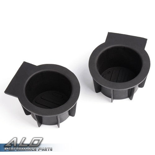 Solid Spare 2pcs Cup Holder Inserts Front Console Fit For F150 Expedition Navigator