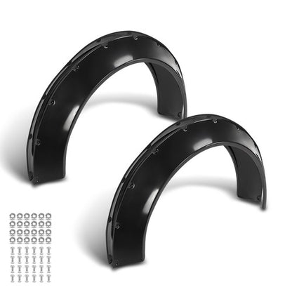 Solid Spare 4pcs Fender Flares Extra Wide Wheel Arch Body Kit Fit For Honda Civic Accord