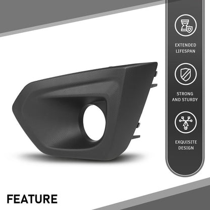 Solid Spare Fog Light Bezel Lamp Cover Fit For 2012 2013 2014 Subaru Impreza Left Side
