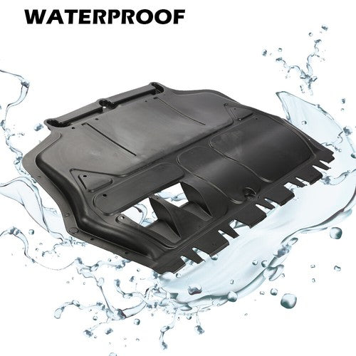 Solid Spare Fit For 2012-2022 Volkswagen Passat Front Engine Splash Shield Under Cover Black