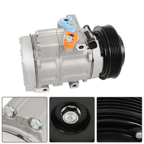 Solid Spare Fit For Ford F-250/F-350/F-450/F-550 Super Duty 0610250 A/C Compressor 0610243
