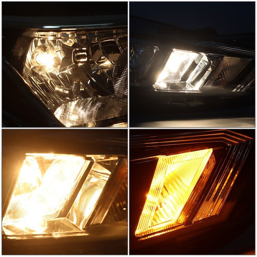 Solid Spare Headlight Halogen For Nissan Versa S SV 2020-2021 Headlamps Assembly RH Chrome