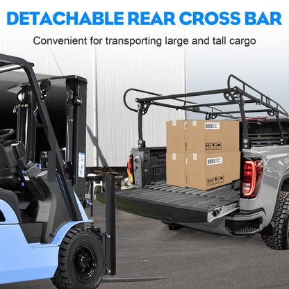 Solid Spare Adjustable FullSize Trunk Bed Truck PICKUP Rack Ladder Lumber Utility Kayak
