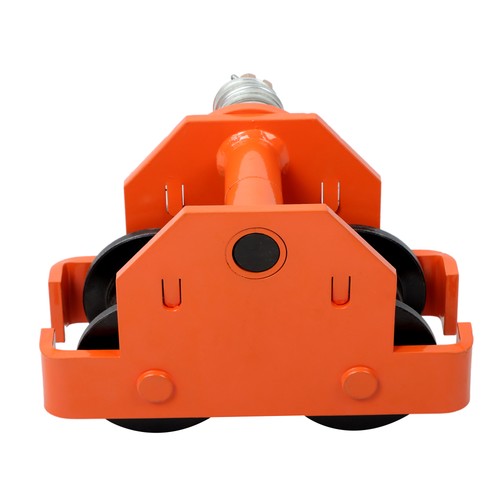 Solid Spare Push Beam Trolley Manual Trolley 2200 lbs/1 Ton Load 2.5"-8" Adjustable