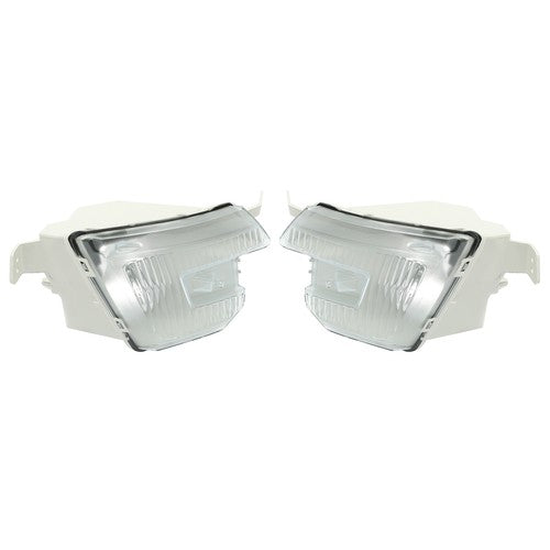 Solid Spare Halogen Fog Light Lamp For 2016-2019 Ford Explorer Driver & Passenger side