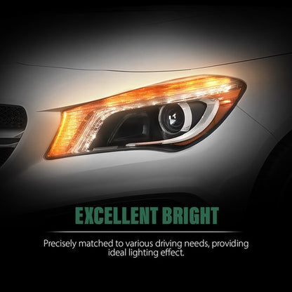 Solid Spare Xenon Headlight Left Driver Side Fit For 14-16 Mercedes-Benz CLA-Class CLA250