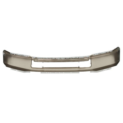 Solid Spare Chrome Steel Front Bumper W/o Fog Light Holes Fit For Ford F250 F350 2020-2022