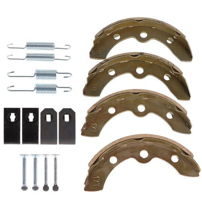 Solid Spare (4) For Club Car Golf Cart Brake Shoes Pads DS & Precedent 1018232-01 1995-up US