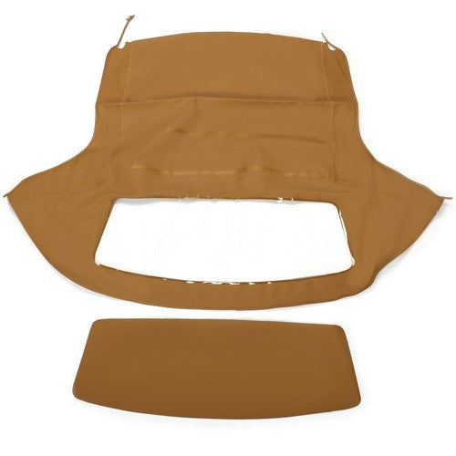 Solid Spare For BMW Z3 1996-2002 Tan Convertible Soft Top Replacement w/Plastic Window
