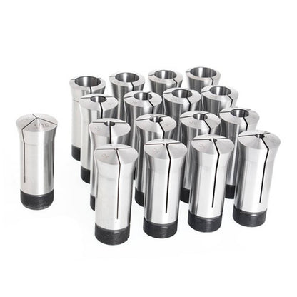 Solid Spare NEW 17 PK 1/16 - 1-1/16" 5C Round Collet Set By 16th Harden 0006" TIR