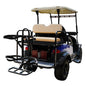 Solid Spare Rear Seat Bag Holder Universal Attachment Set Golf Cart For Club Car EZGo Yamaha