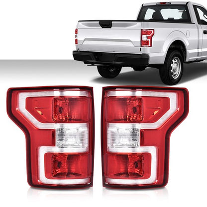 Solid Spare Fit For Ford F-150 Pickup 2018 2019 2020 Brake Tail Light Rear Lamp Left+Right