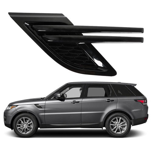 Solid Spare Fit For 14-17 Range Rover Sport V6 V8 Air Side Vents Grille Left Glossy Fender
