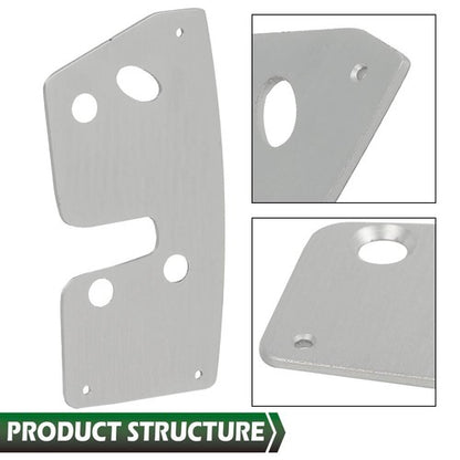 Solid Spare Fit For 93-98 Jeep Grand Cherokee ZJ Door Latch Reinforcement Plate Left Side