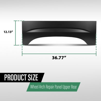 Solid Spare Rear Wheel Arch Quarter Bed Panel Fit For 99-07 Chevy Silverado GMC Sierra PAIR