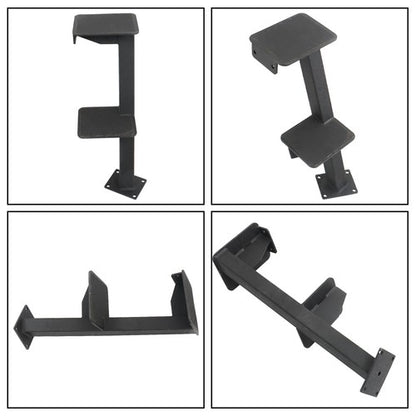 Solid Spare New Boat Step Dual Step Bass Boat Trailer Steps Universal Black High quality