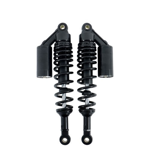 Solid Spare 2X13.5'' 340mm Pair Motorcycle Air Shock Absorber For Honda Yamaha Black