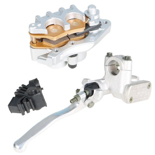 Solid Spare For Honda CR125R 250R CRF250X 450X Front Master Cylinder Lever + Brake Caliper