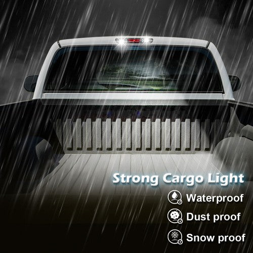 Solid Spare Smoked LED Rear 3rd Third Brake Light Cargo Lamp Fit For 04-12 Colorado Canyon