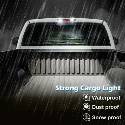 Solid Spare Smoked LED Rear 3rd Third Brake Light Cargo Lamp Fit For 04-12 Colorado Canyon
