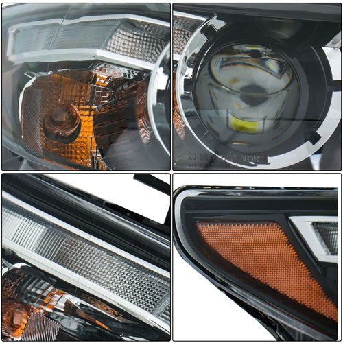 Solid Spare Headlight Projector RH LH Side For Mazda CX-9 2016-2023 Replacement Halogen LED