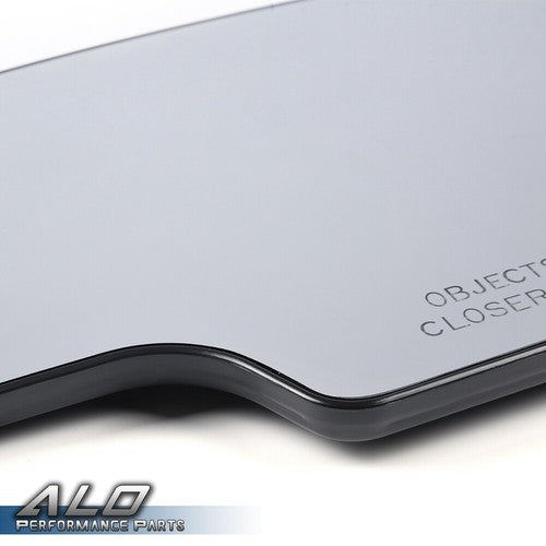 Solid Spare Fit For 03-2007 Chevy GMC Cadillac Power Mirror Glass Heated Passenger & Driver