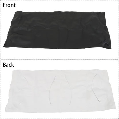 Solid Spare Black Front Seat Back Cover For Yamaha G29 Drive Golf Carts 2007-2016