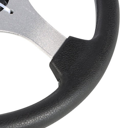 Solid Spare Golf Cart 12.5 inch Carbon Fiber Steering Wheel Fit For Yamaha EZGO Club Car