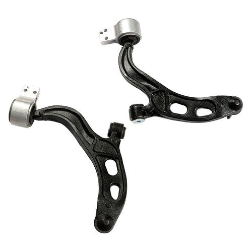 Solid Spare 2× Black Front Lower Control Arm For Ford Taurus Flex Lincoln MKS MKT 2010-2012