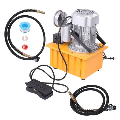 Solid Spare 10000 PSI Single Acting Electric Hydraulic Pump 8L Solenoid Valve 110V
