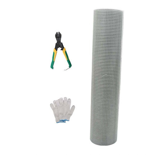 Solid Spare 1/2 inch Welded Wire Mesh Chicken Wire Poultry Fence Hardware Cloth 48" x 100FT