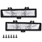 Solid Spare Front Park Turn Signal Lights Clear Fit For 1981-1988 Chevy Monte Carlo SS