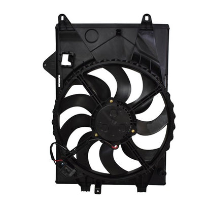 Solid Spare Plastic Radiator AC Condenser Electric Cooling Fan For 13-18 Chevy Trax 1.8L