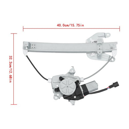 Solid Spare Power Window Regulator Rear Left w/ Motor For Nissan Altima 2002-2006 748-978