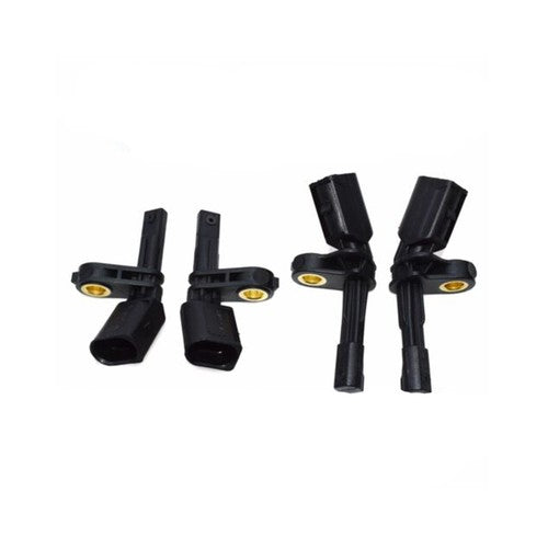 Fits for Audi & Volkswagen Set 4 ABS Wheel Speed Sensor Front Rear Left & Right