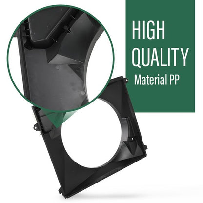 Solid Spare Fit For 16-23 Toyota Tacoma Radiator Fan Shroud with Reservoir TO3110190
