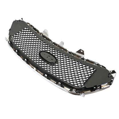 Solid Spare For Ford Taurus 2013-19 Plastic Front Upper Bumper Grille Mesh Grill Replacement