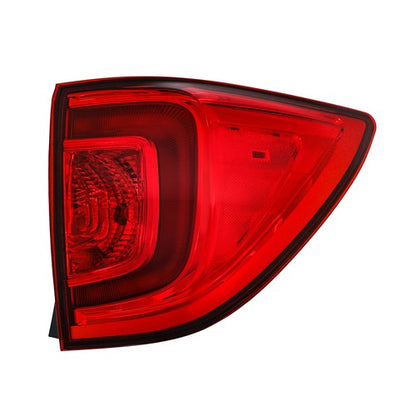 Solid Spare LED Tail Light For Honda Pilot 2016-2018/Passport 2022-2023 Rear Right RH Outer