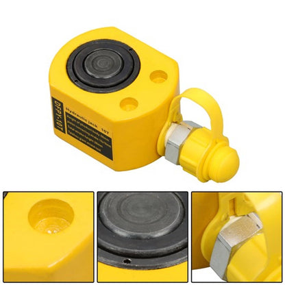 Solid Spare Multi-stage Low Height Cylinder 10Ton Hydraulic Ram Jack 1 Inch Stroke Lifting