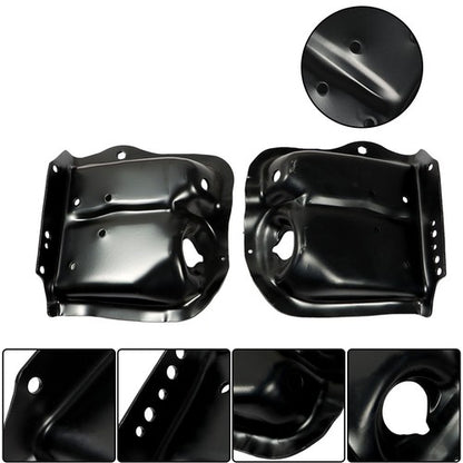 Solid Spare Front Coil Spring Tower Shock Mount Right & Left Set For Ford F-150 Pickup 80-96