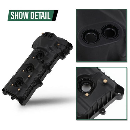 Solid Spare Engine Valve Cover w/ Gasket Fit For Ford Explorer F-150 Taurus 3.5L 3.7L DOHC