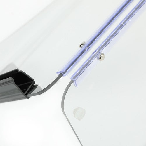 Solid Spare Front Folding Clear Windshield For EZGO Express S4/L4 Golf Cart w/ 3/4" frame
