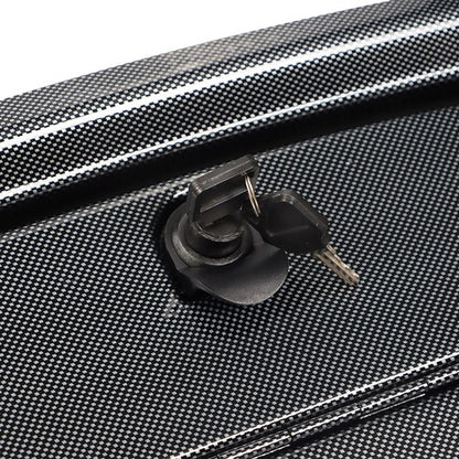 Solid Spare Carbon Fiber Dash With Locking Doors For Club Car Precedent 2008.5+ Golf Cart